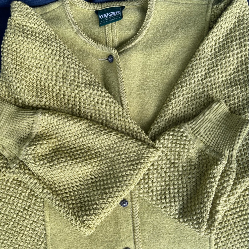 Geiger Collections Wool Sweater NWT